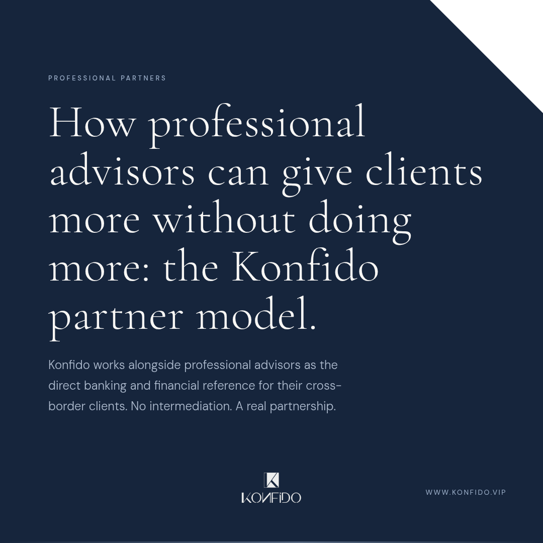 How to give internationally mobile clients a complete service without becoming a bank